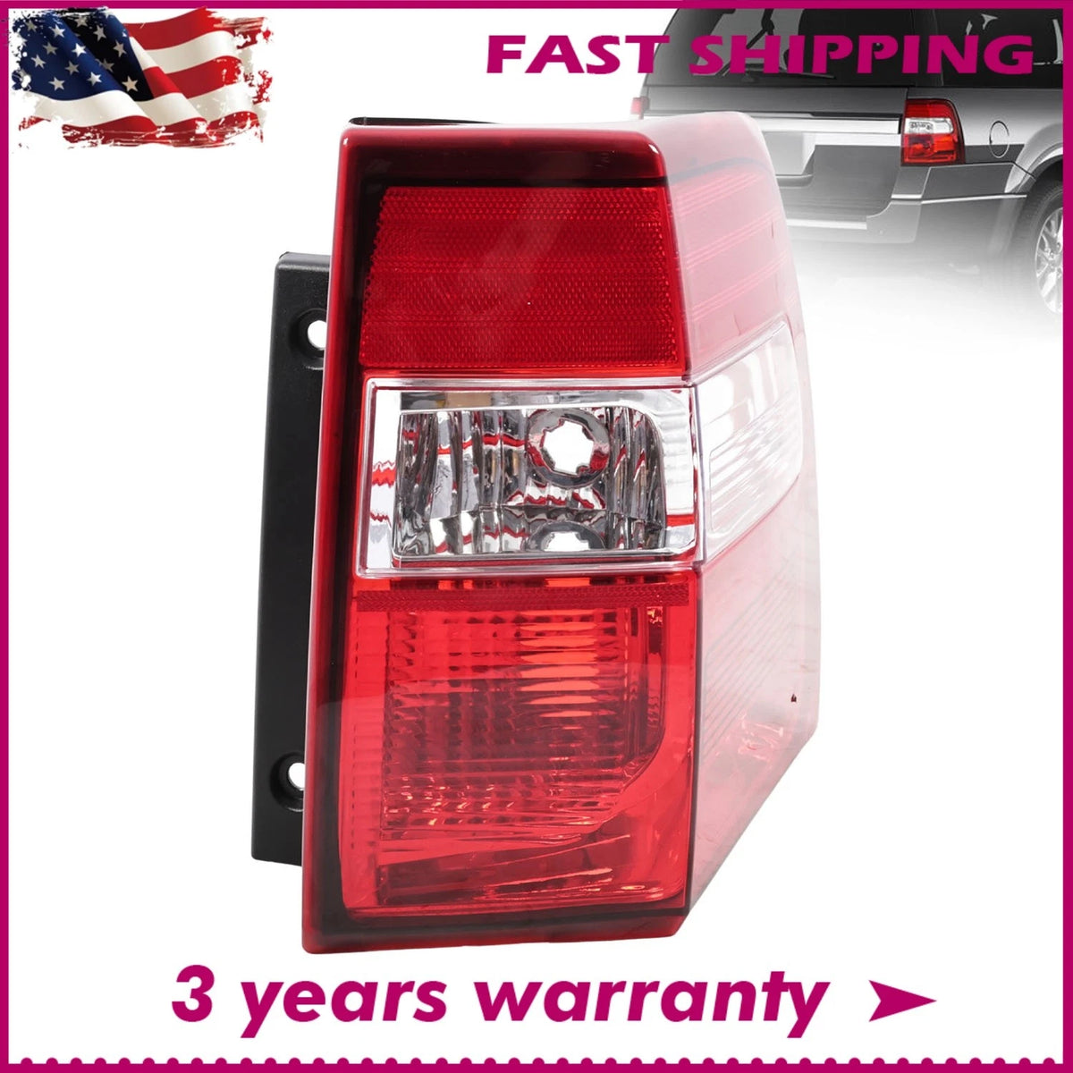 Tail Light Rear Lamp for Ford Expedition (2007–2017) 7L1Z13404AA 11-6327-01