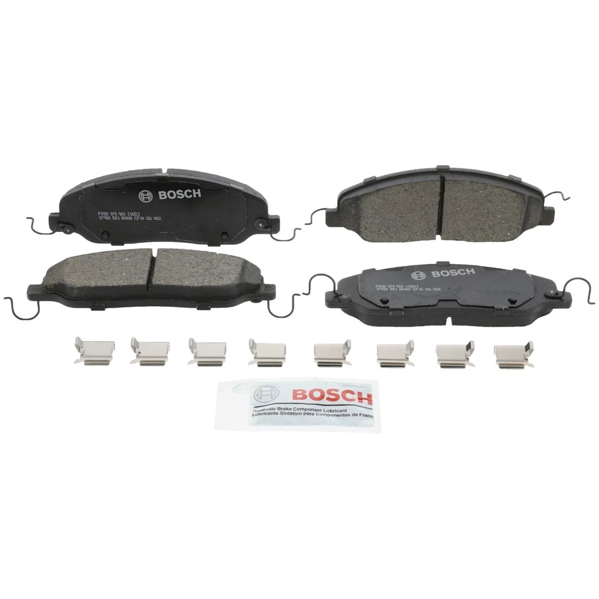 2X BC1081 Brake Pad Sets for Ford Mustang (2005–2010)