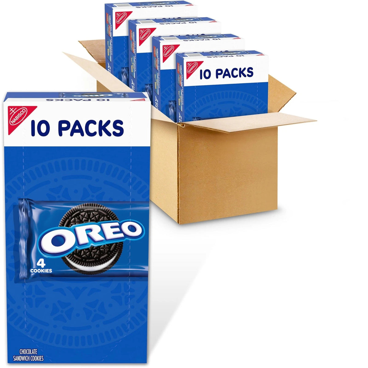 Set of 40 OREO Chocolate Sandwich Cookies Snack Packs (1.59 oz each)