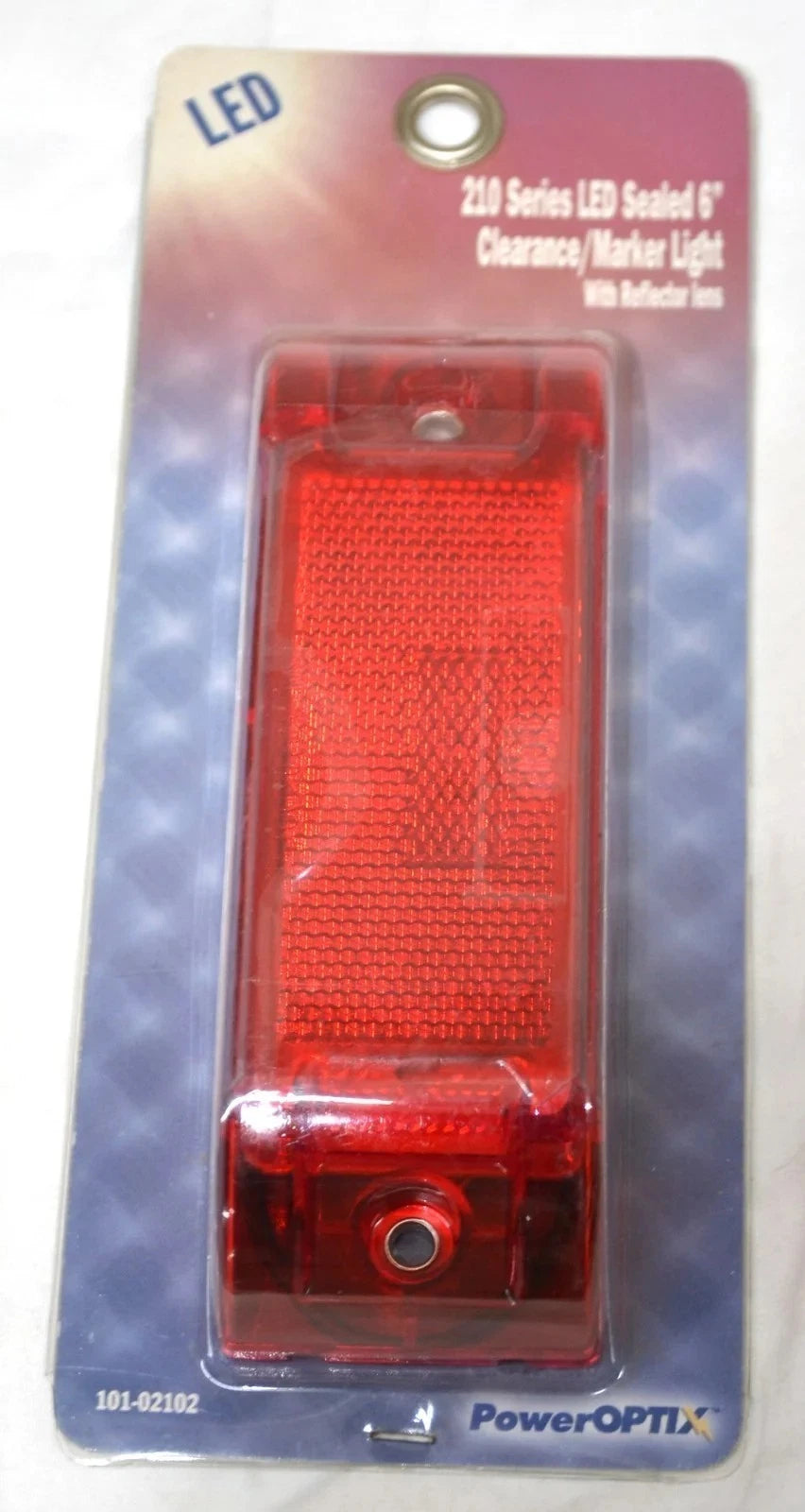 8 LED Clearance Marker Light Red Reflector Lens for Lynco PowerOptix (101-02102)