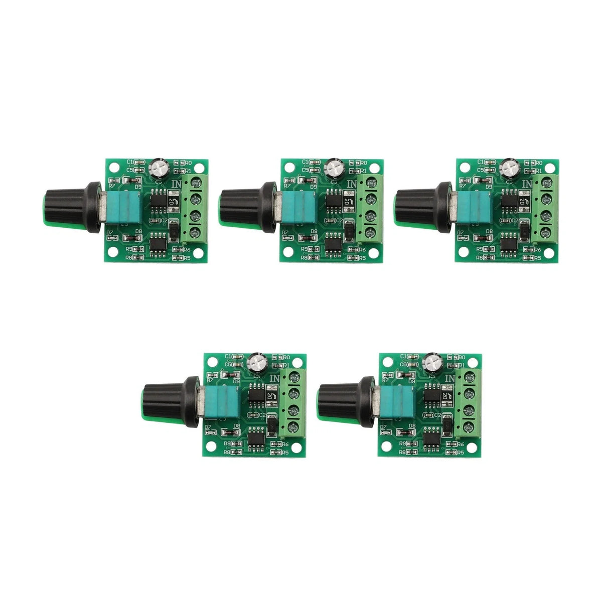 DC Motor Controller LED Dimmer for Adjustable Duty Cycle (2010–2023)