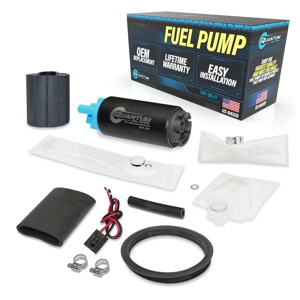 In-Tank Fuel Pump QFS for BMW G650X (2007–2009) with Seal + Filter