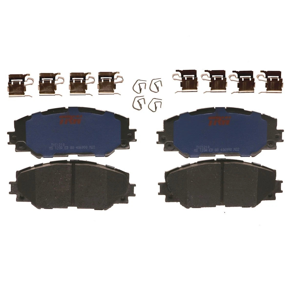2X Brake Pad Set Front for Toyota Prius V Lexus HS250h (2010–2013) TXI1210 0446542160