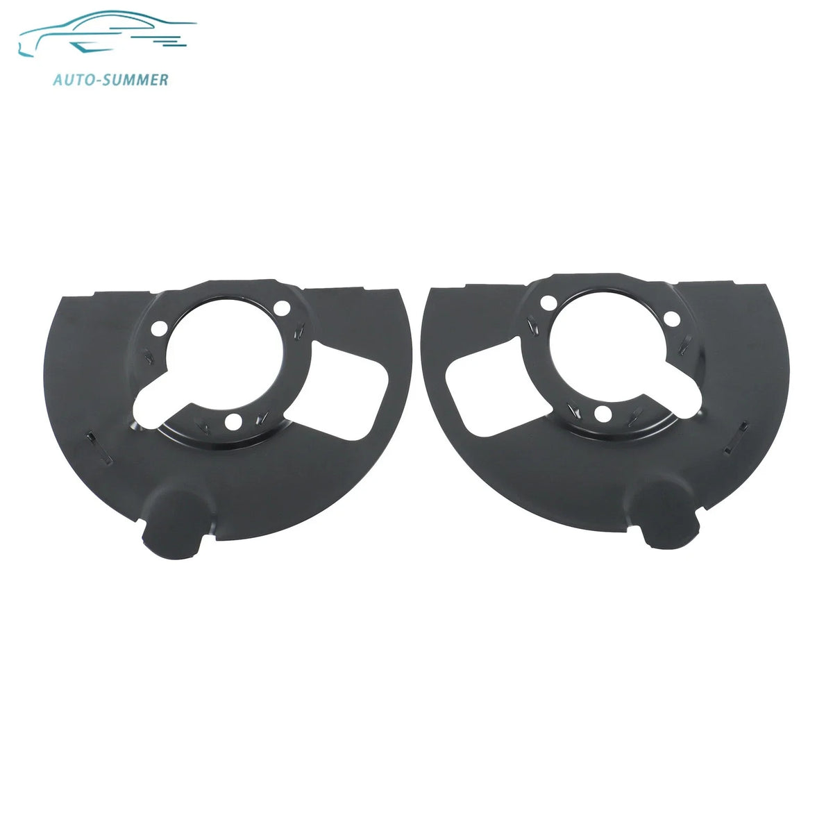 Front LH & RH Brake Dust Shields for Chevrolet Silverado GMC Sierra (2014–2020)