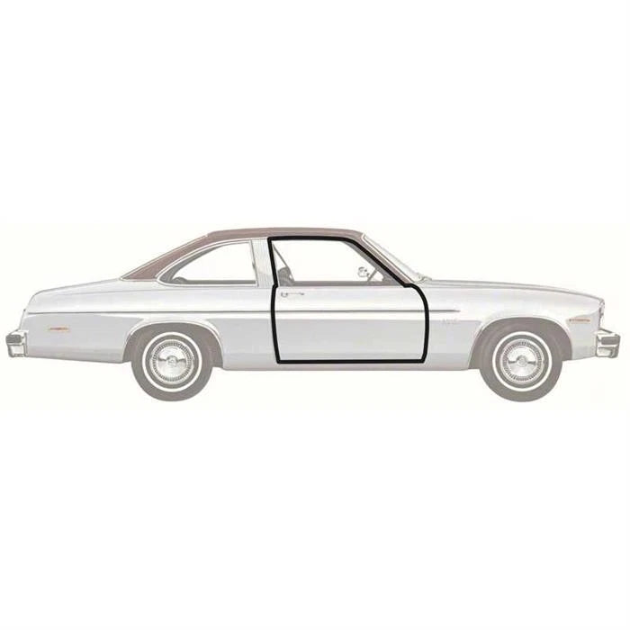 Pair of Door Frame Weatherstrip for Nova (1975–1979) K445
