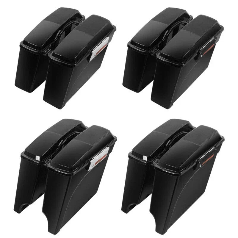 Hard Saddlebags with 6x9" Speaker Lids for Harley Touring Road Glide (1994–2013)