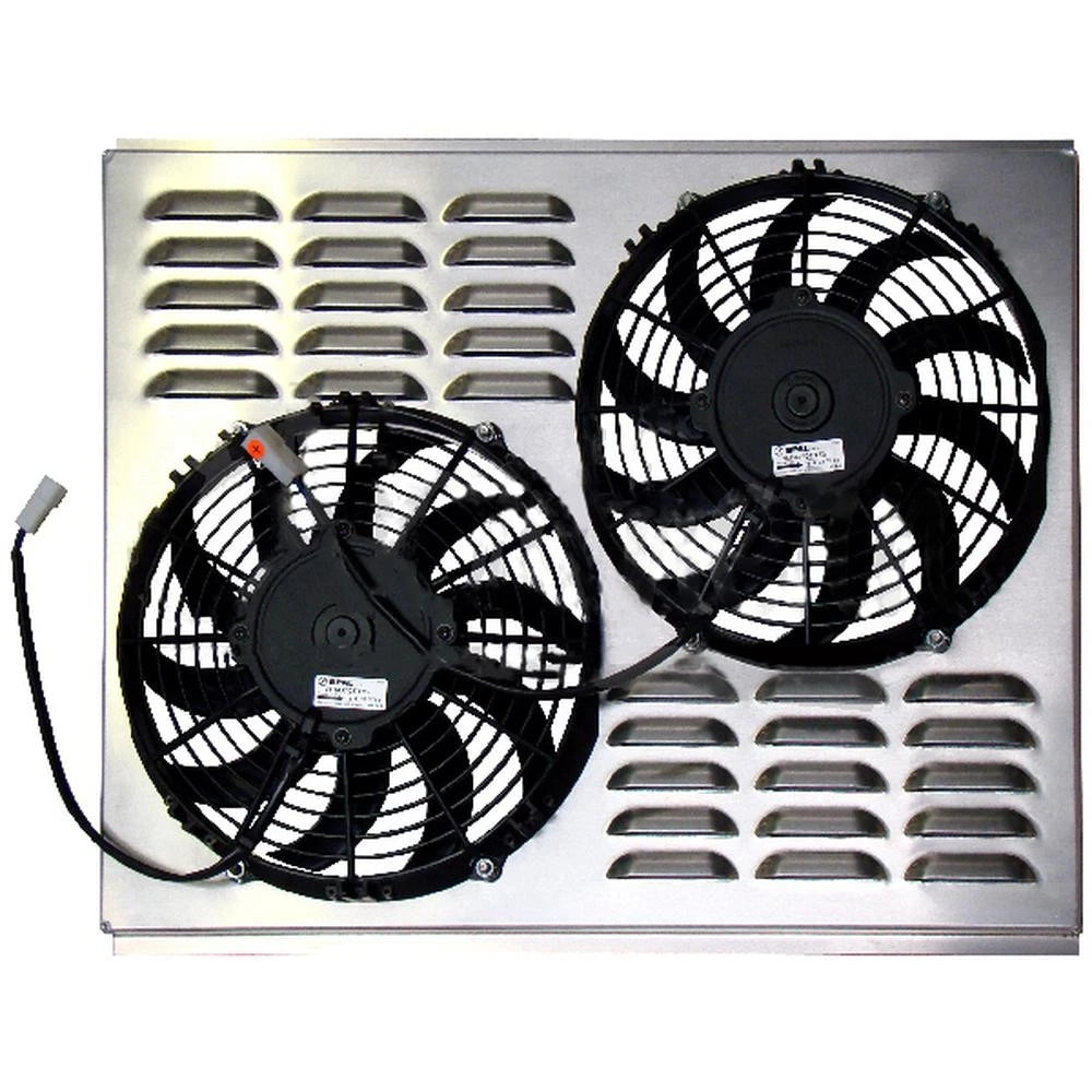 Dual 10" Electric Fan & Shroud for Z40007 (Fits )