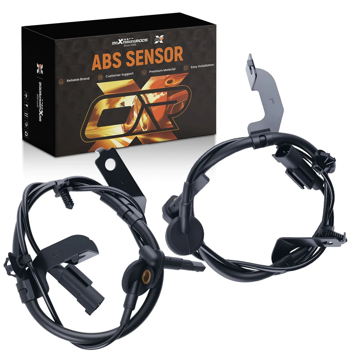 2Pcs Front ABS Speed Sensor for Dodge Avenger (2008–2014) 5085822AC 5085823AC