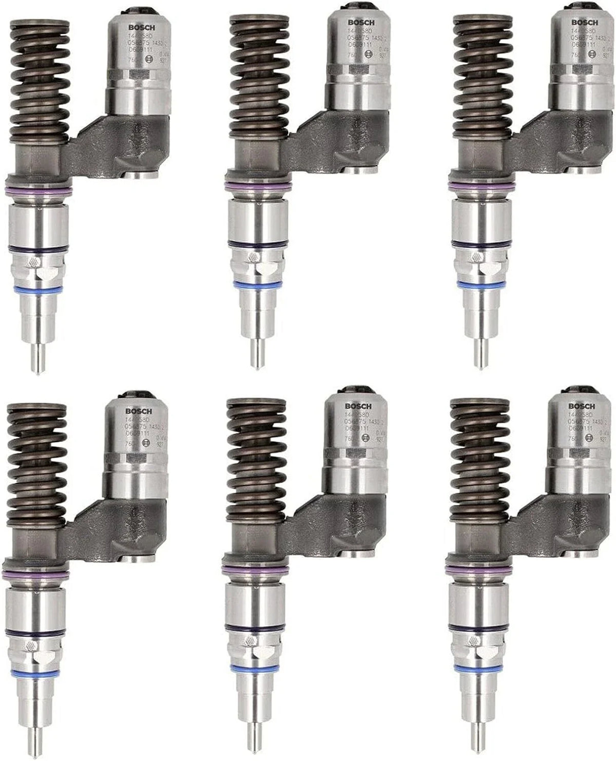 6pcs Fuel Injector 1440580 for Scania DC12 DC16 (2000–2023)