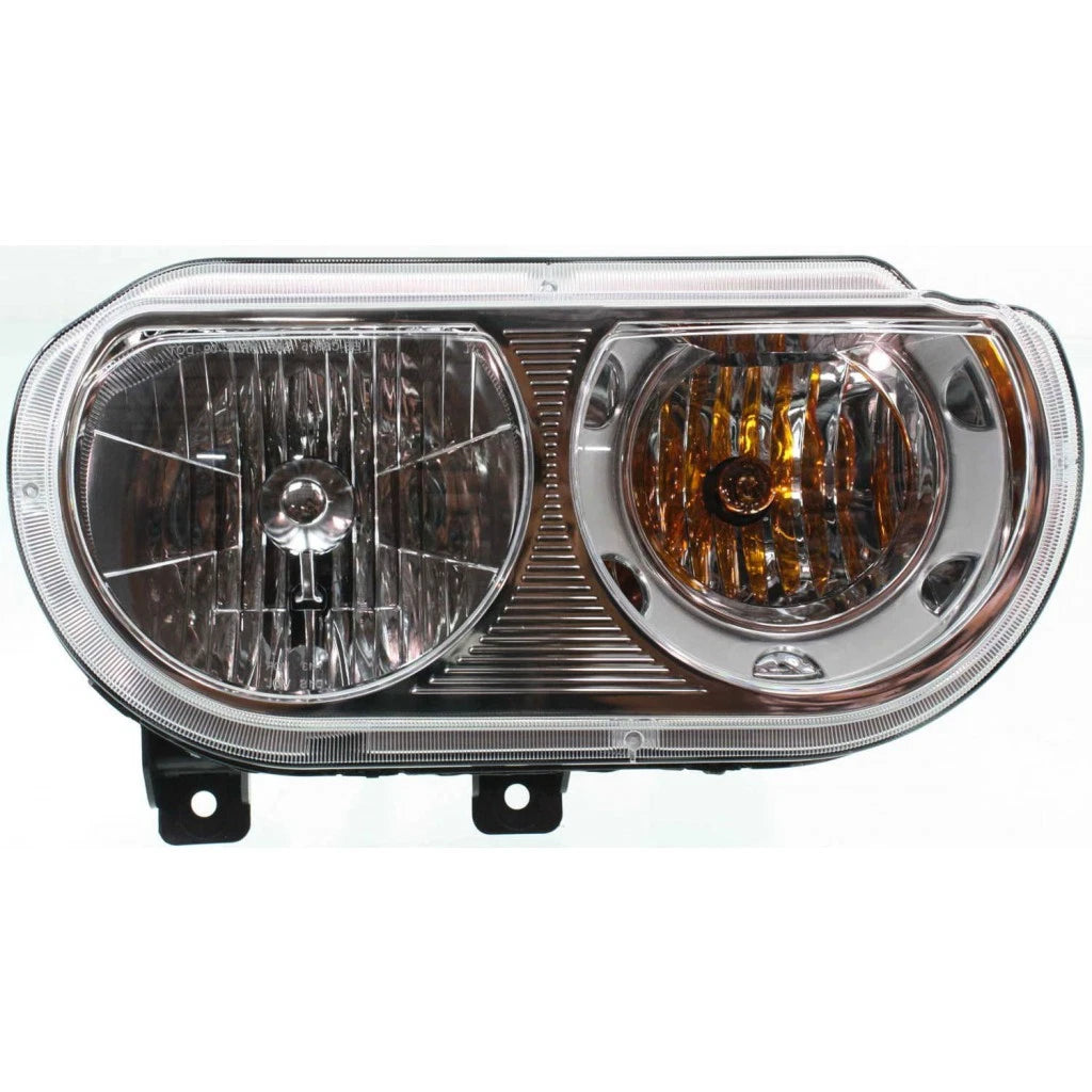 Passenger Side Headlight for Dodge Challenger (2008–2014) CH2519137, CLX-M0-CS309-B001R