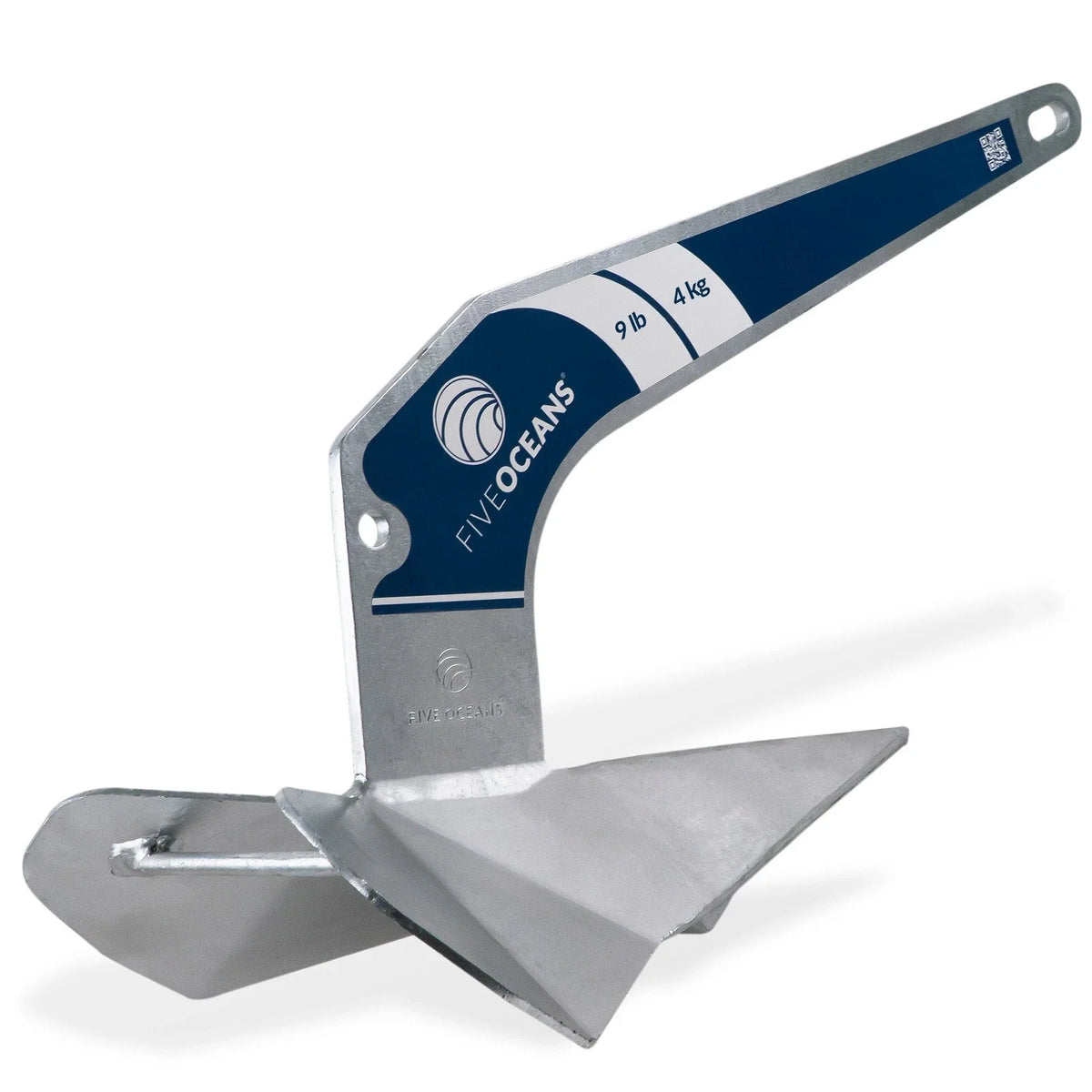 9 Lb Delta Style Boat Anchor Hot Dipped Galvanized Steel
