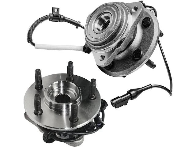 Front Wheel Hub Assembly Set of 2 for Mazda B2300 (2003–2009) SR243QM
