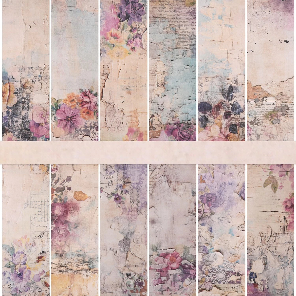 24pcs Scrapbook Paper for Valentine's Day (6x6 inches, Multicolor)