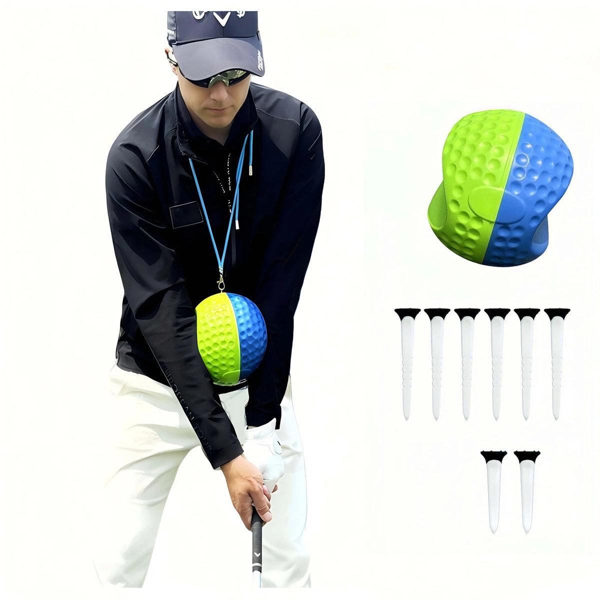 Golf Training Aid Ball for HERZ Golf Swing Trainer (Impact & Body Connection)