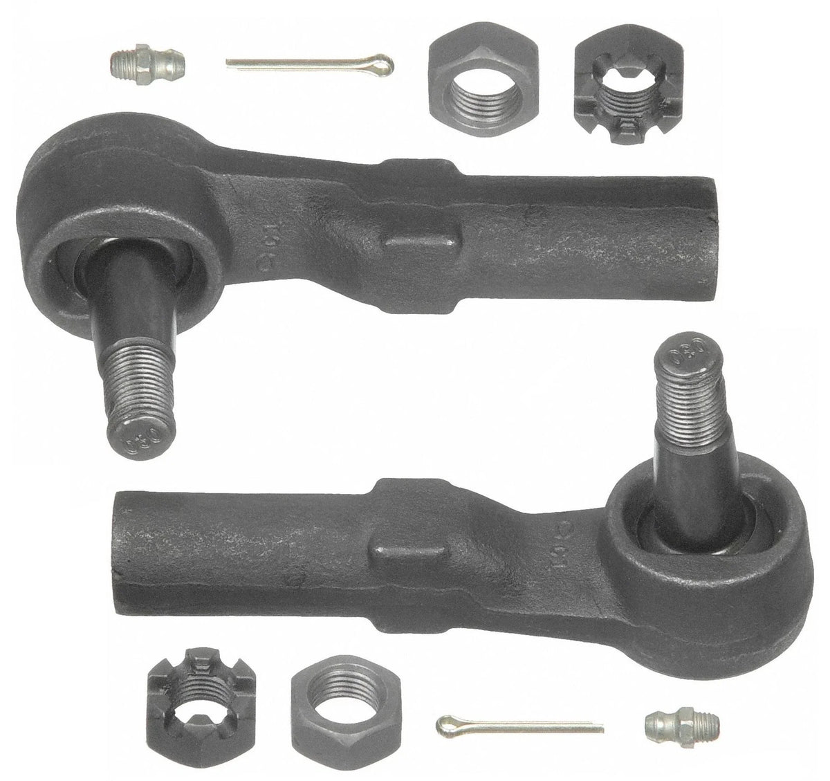 Set of 2 Outer Moog Steering Tie Rod Ends for Dodge Viper (1992–2002)