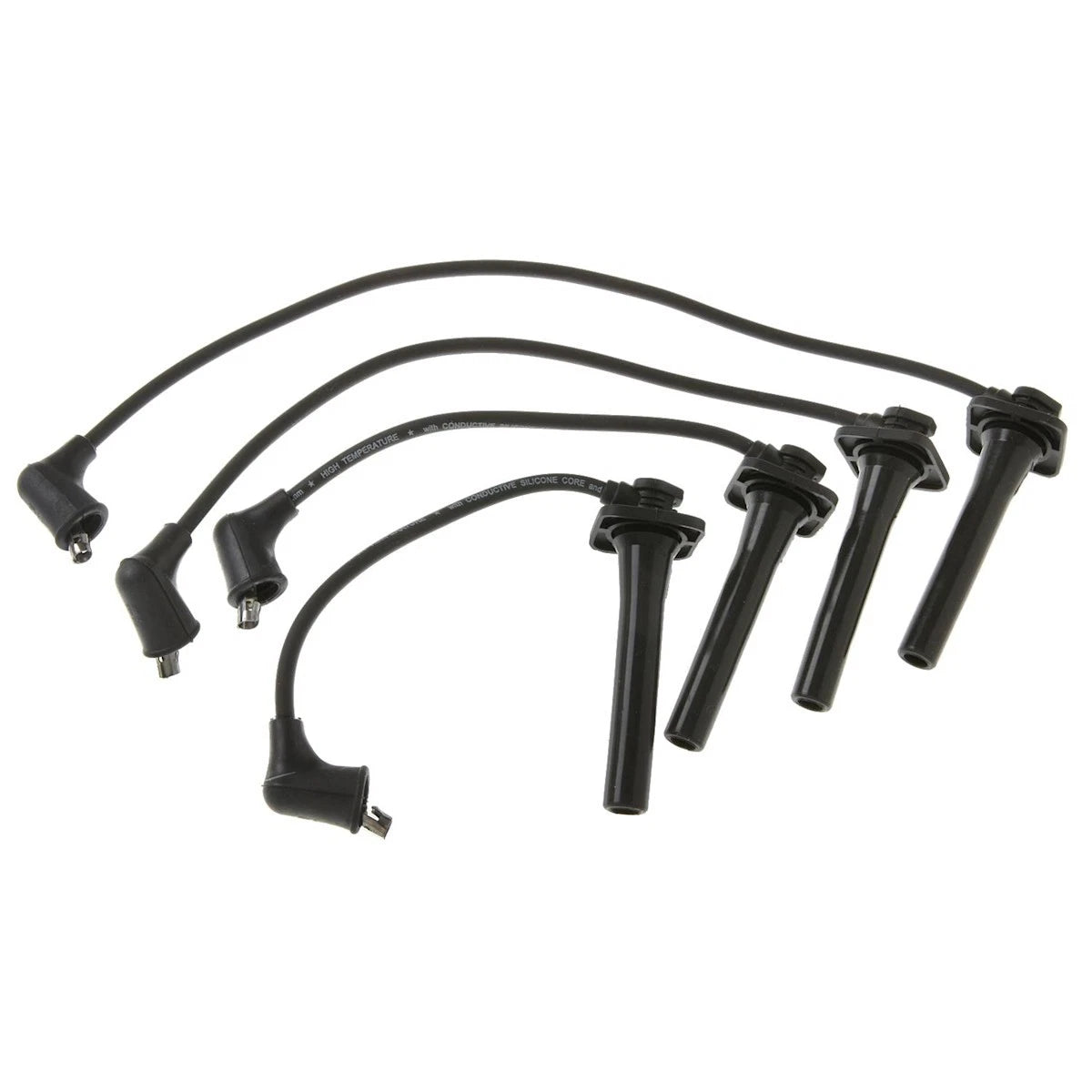 Set of 4 Spark Plug Wires for Mazda Protege (1999–2000) 27575