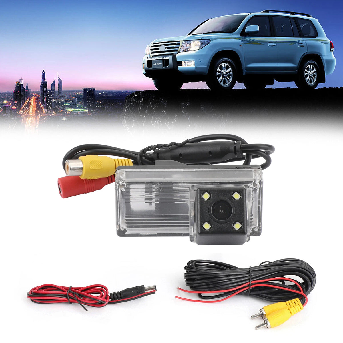 170 Degrees Reverse Backup Camera for Toyota Land Cruiser 70/100/200 (E301-C044)