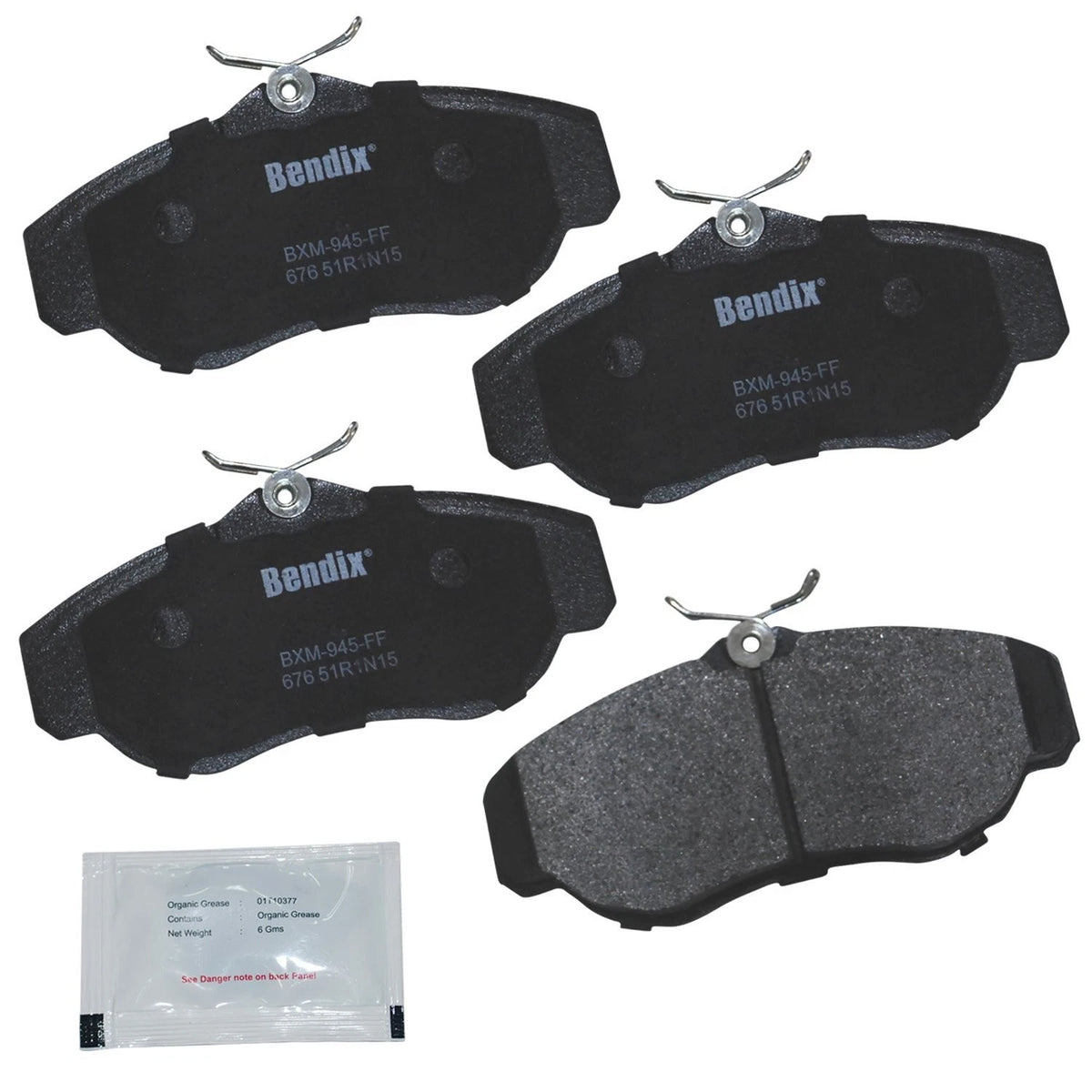 CFM676 SemiMetallic Front Brake Pads for Land Rover Discovery & Range Rover