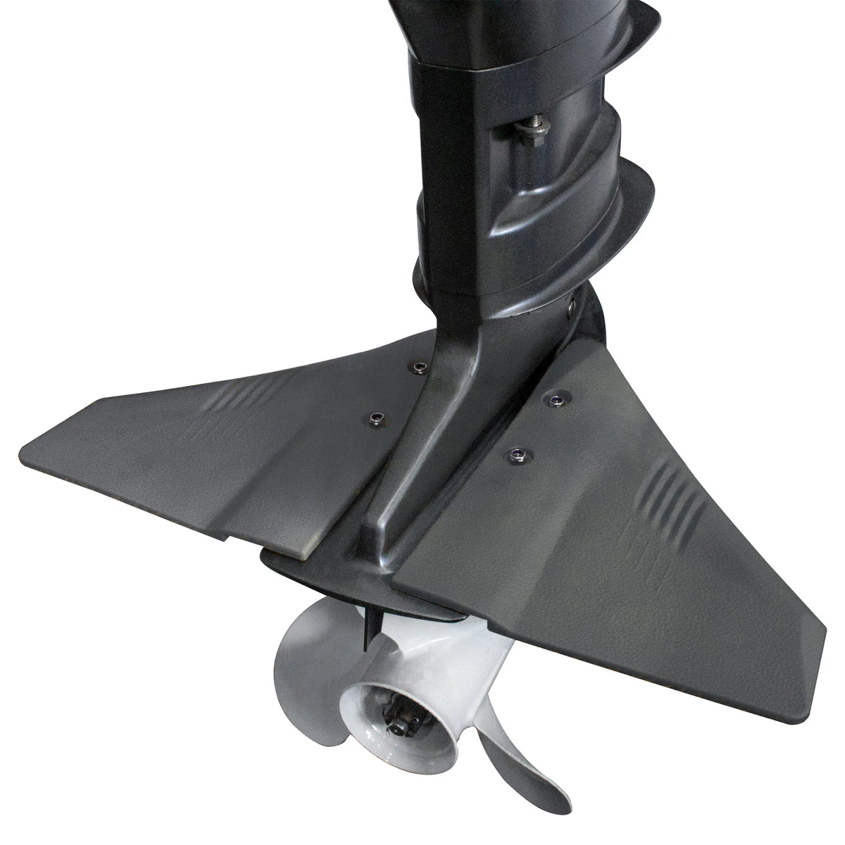 Dual Outboard Motor Hydrofoil Stabilizer for 5 HP-150 HP (HS001-Black)
