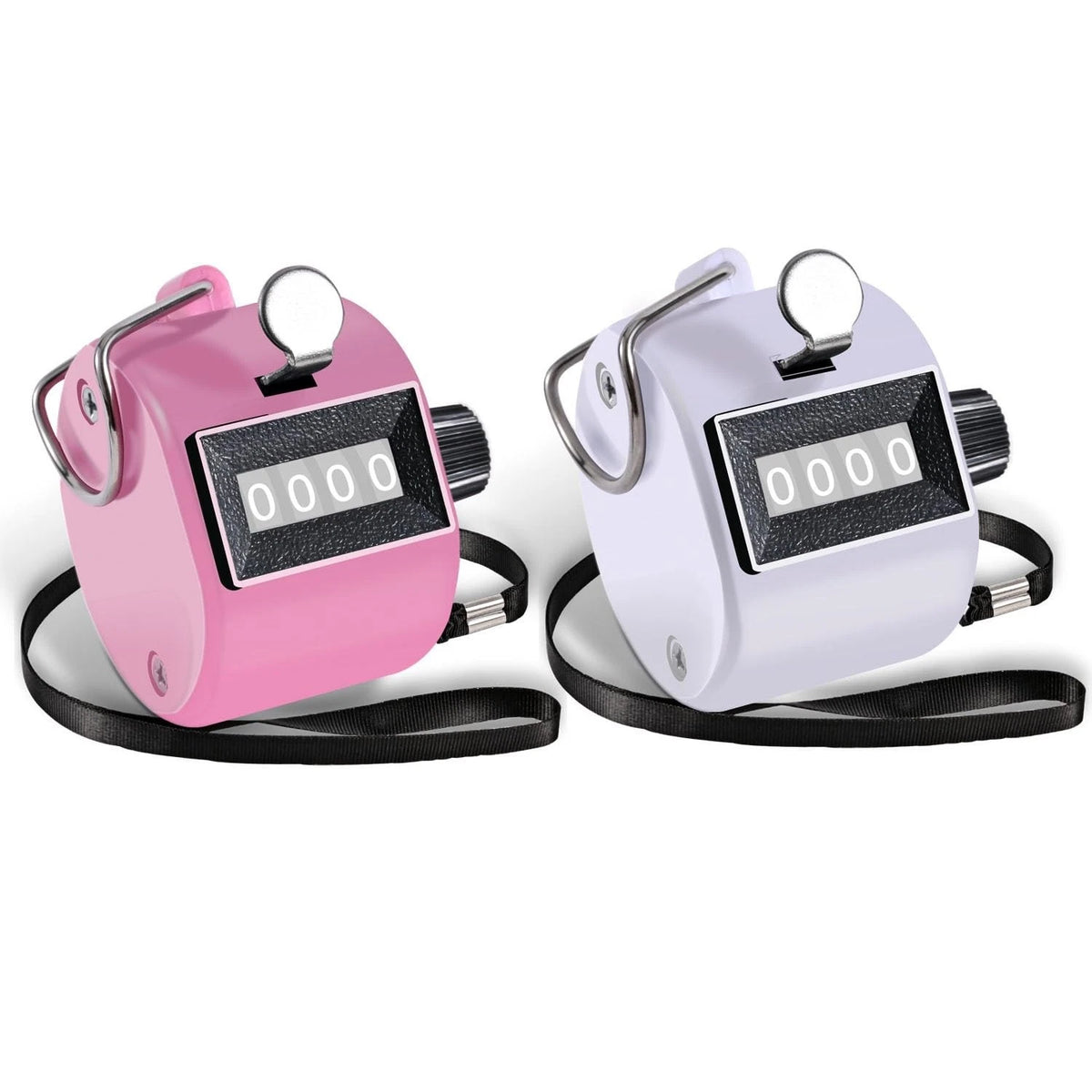 2X Handheld Mechanical Clicker Tally Counter for Sports Coaching