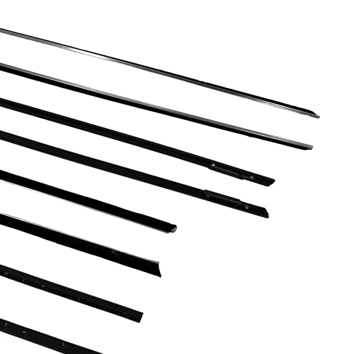 Door Window Felt Rubber Beltline Kit for 1962 Chevy Impala 2-Door Hardtop