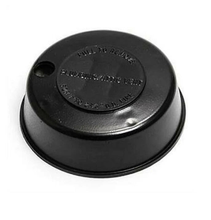 2" Plumbing Attic Vent Cap for RV (40137) - Black with Spring Clips