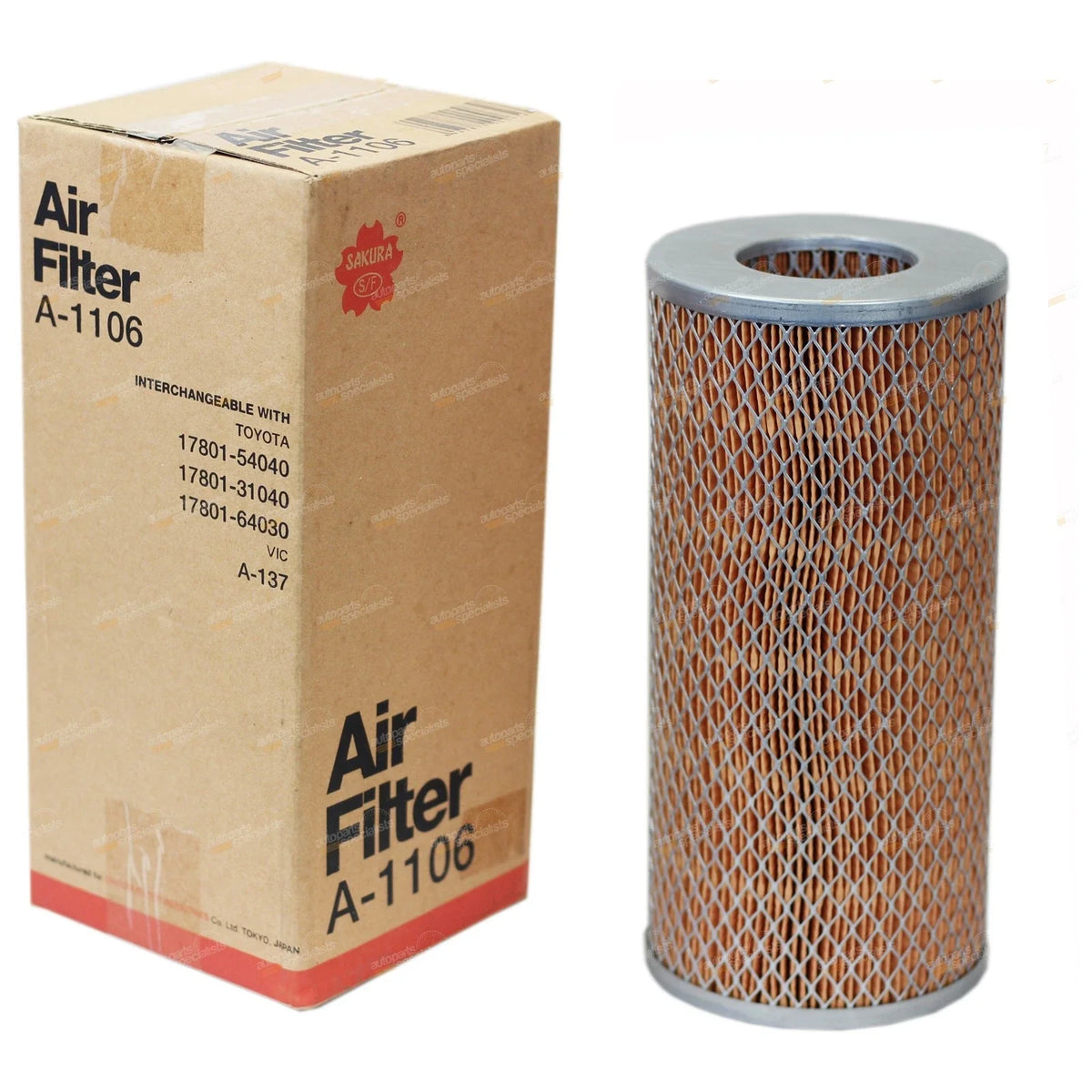 Air Filter Cleaner for Toyota Hiace LH20 (1980–1982)