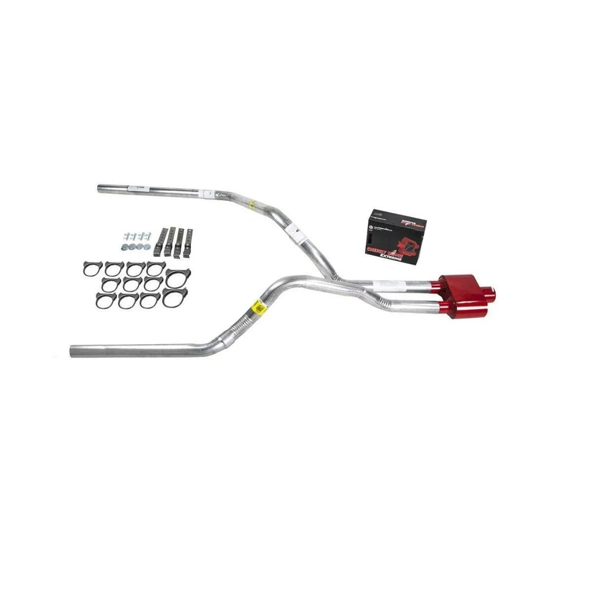 Dual Exhaust 2.5" Pipe for Silverado (1999–2006) - Cherry Bomb Extreme