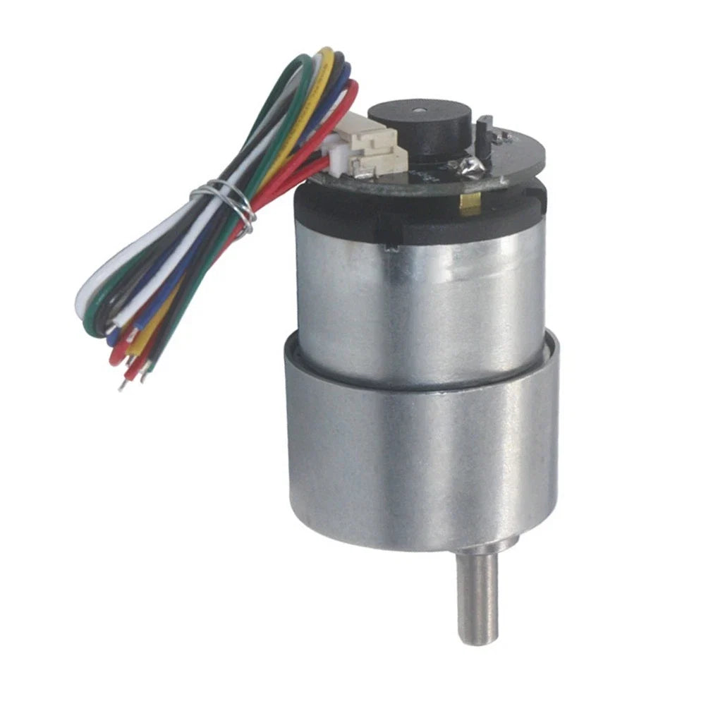 DC Gear Motor JGB37520 6V 12V 24V with Encoder for Balancing Vehicle (2010–2023)