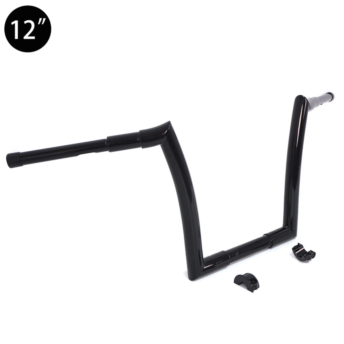 12" Black Ape Hanger Handlebar for Harley FLTRX Road Glide (2015–2020)