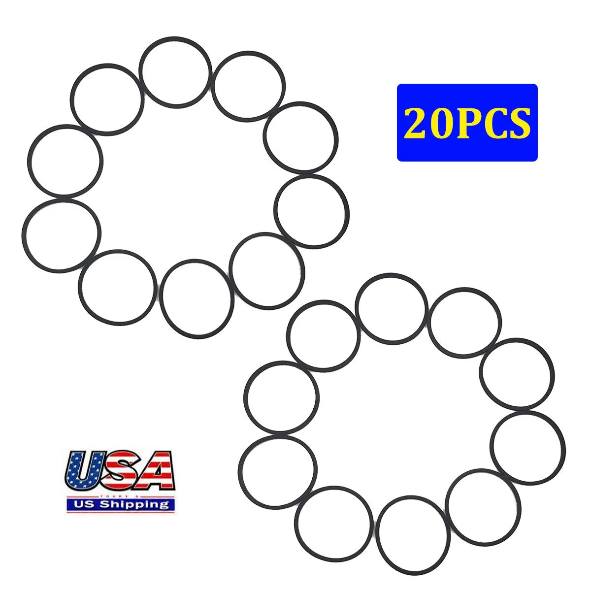 20x Replacement Belts for Xbox DVD Drive