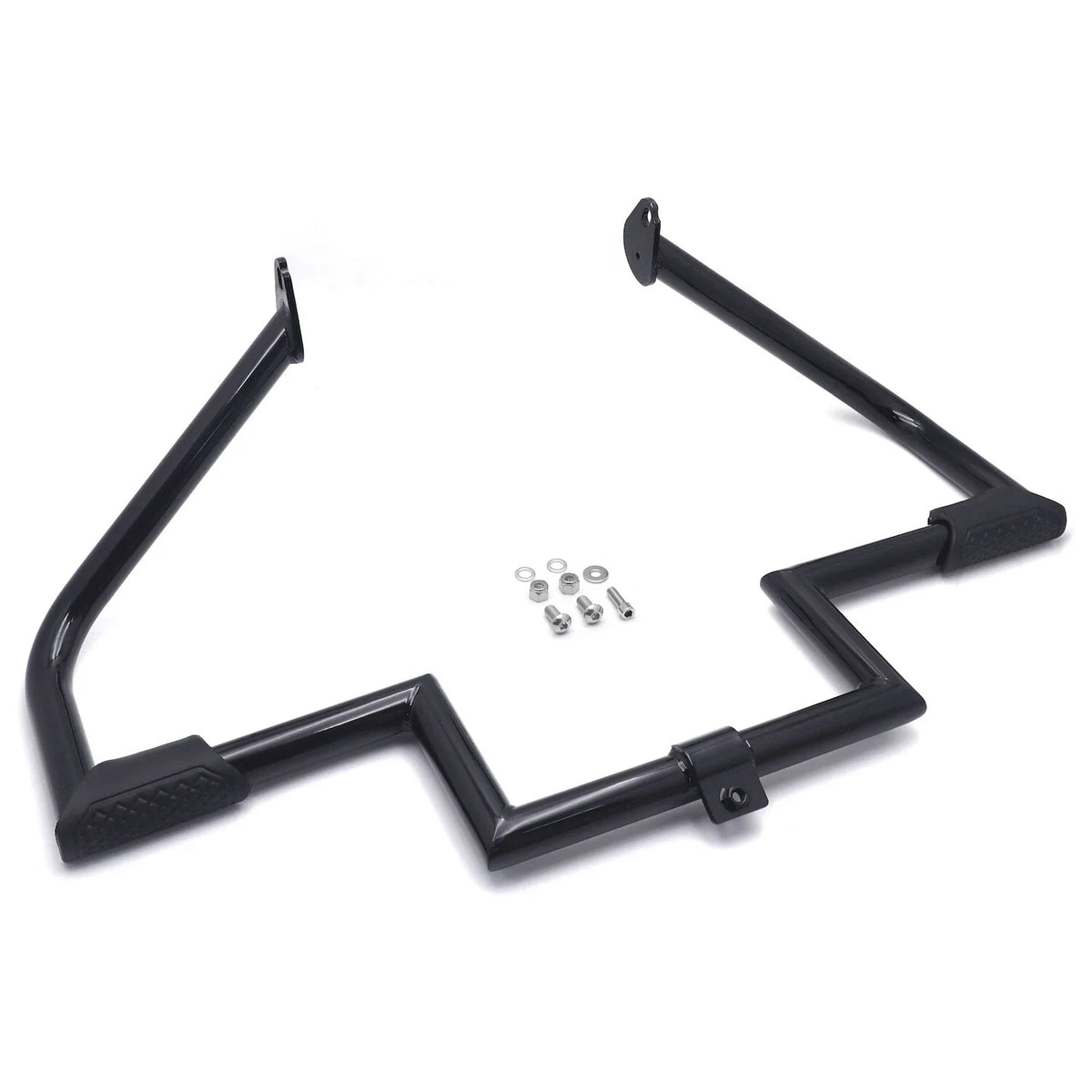 Black Engine Guard Highway Crash Bar Protector for H-D Touring (1997–2008)