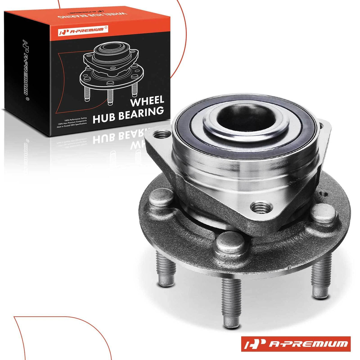 Front Wheel Hub & Bearing Assembly for Chevrolet Volt (2016–2019) WA513403, 513403