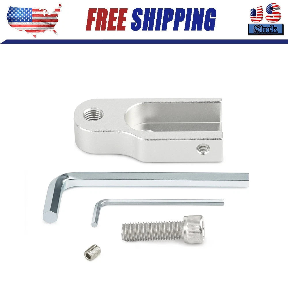 Neutral Shift Bracket Kit for Harley-Davidson Twin Cam (1999–2007) Silver