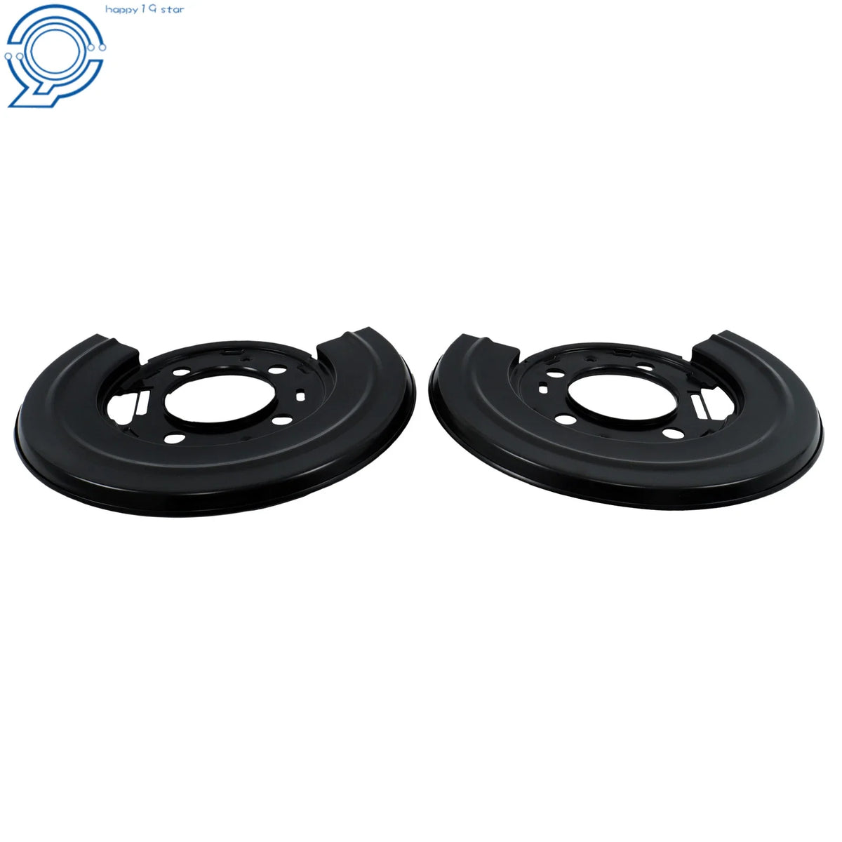 Set of 2 Rear Brake Dust Shields for Ford F-250 (2005–2010)