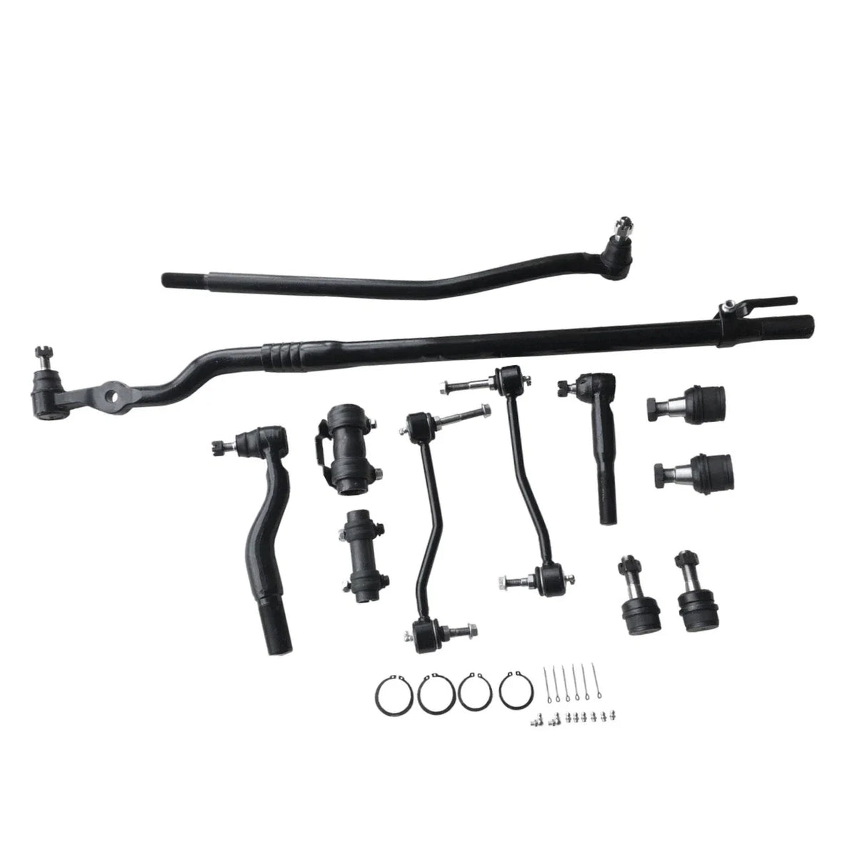 12pc Front Drag Sway Bar End Link Tie Rod for Ford F-250 SD (2000–2005)