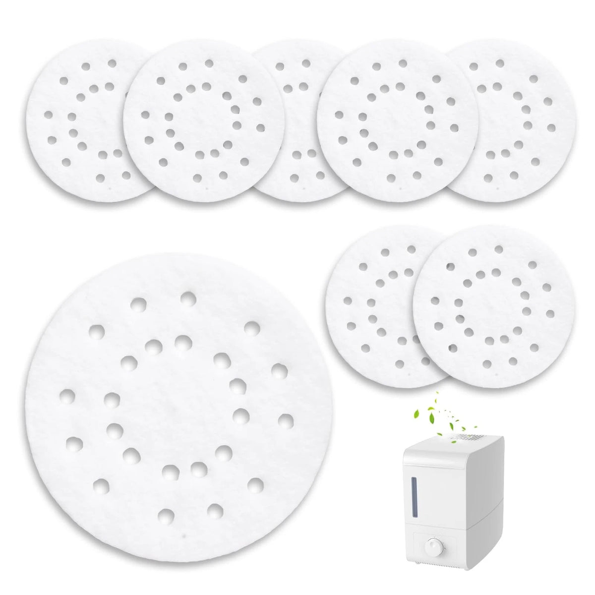 8 Pack A451 Anti-Mineral Pads for Humidifier Replacement Filters