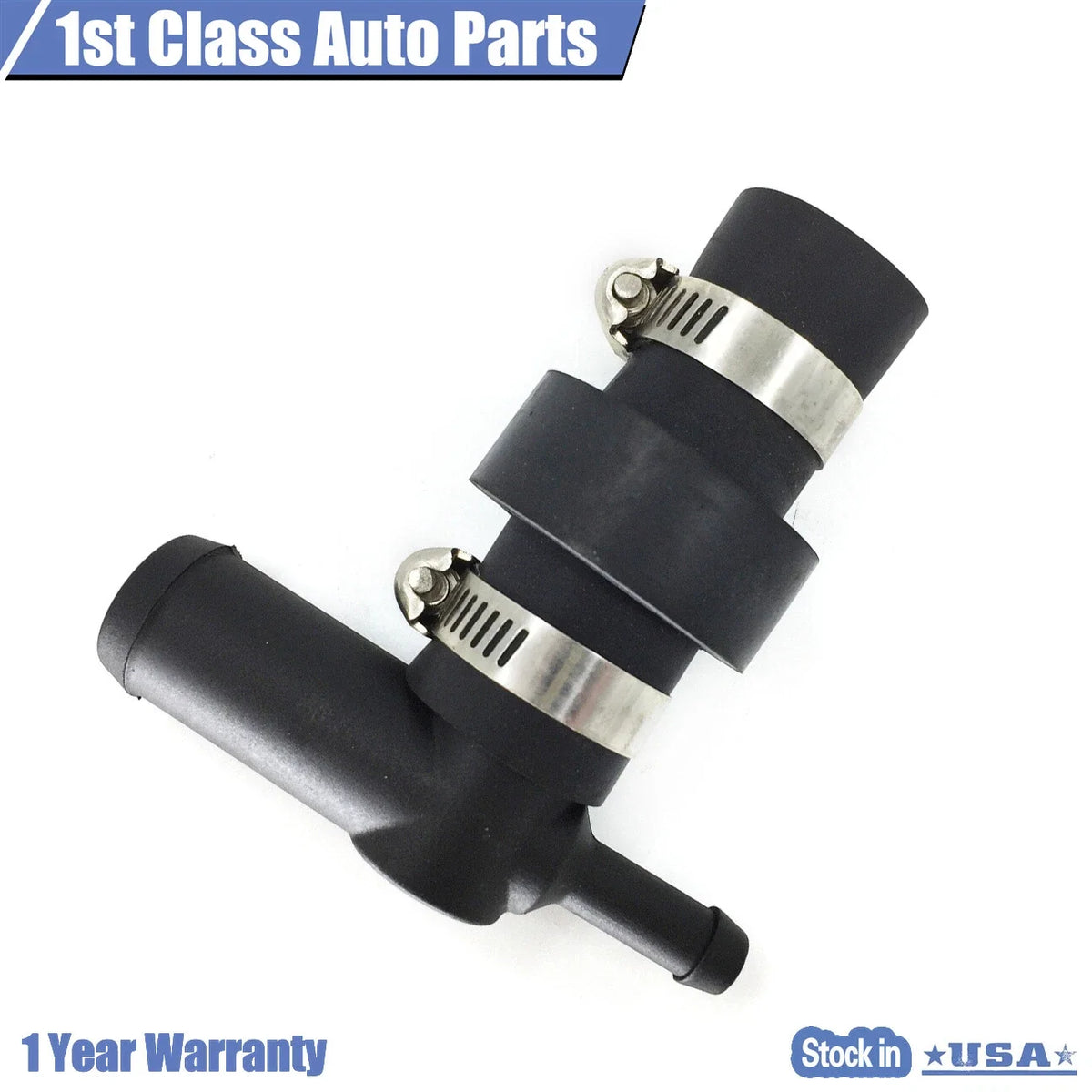 Molded Heater Hose Elbow Connector & Clamps for Mazda 6 (2003–2008)