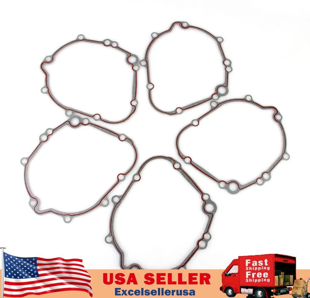 5PCS Stator Cover Gaskets for Suzuki GSXR600 GSXR750 (2006–2008) M539-A017