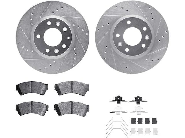 Front Brake Pad and Rotor Kit for Mazda 6 (2008–2013) ND752YV