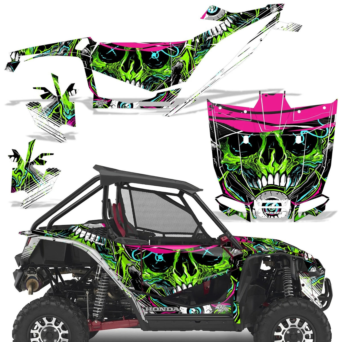 UTV Graphics Kit Sticker Decal for Honda Talon 1000X (2019–2022)