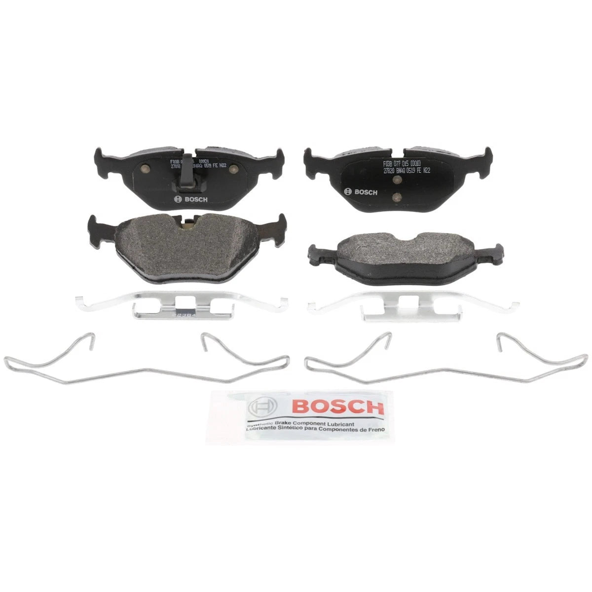 2X BP763 Brake Pad Sets for BMW 3 Series (1998–2010)