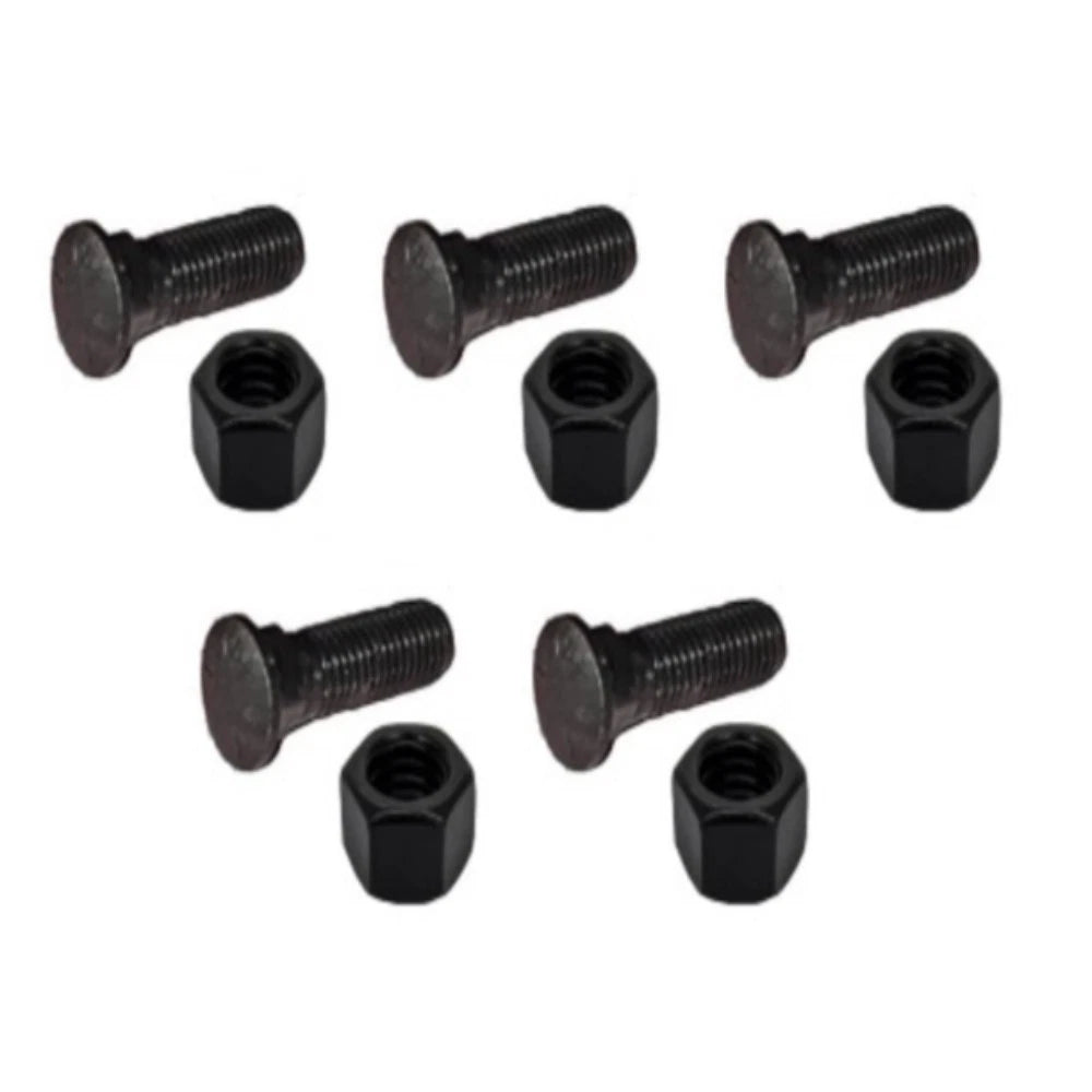 5 Plow Bolt & Nut for Blades Cutting Edges 5/8-11x2 1/4 Grade 8