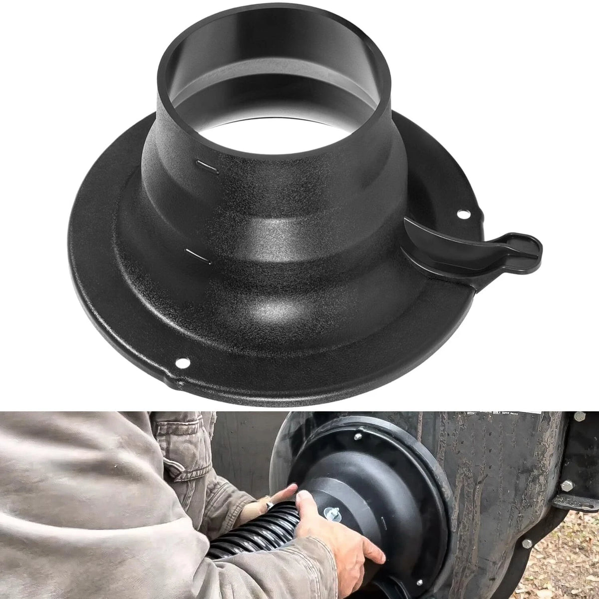 Hose Adapter for Agri-Fab Vacuums (Lawn Cleaners)