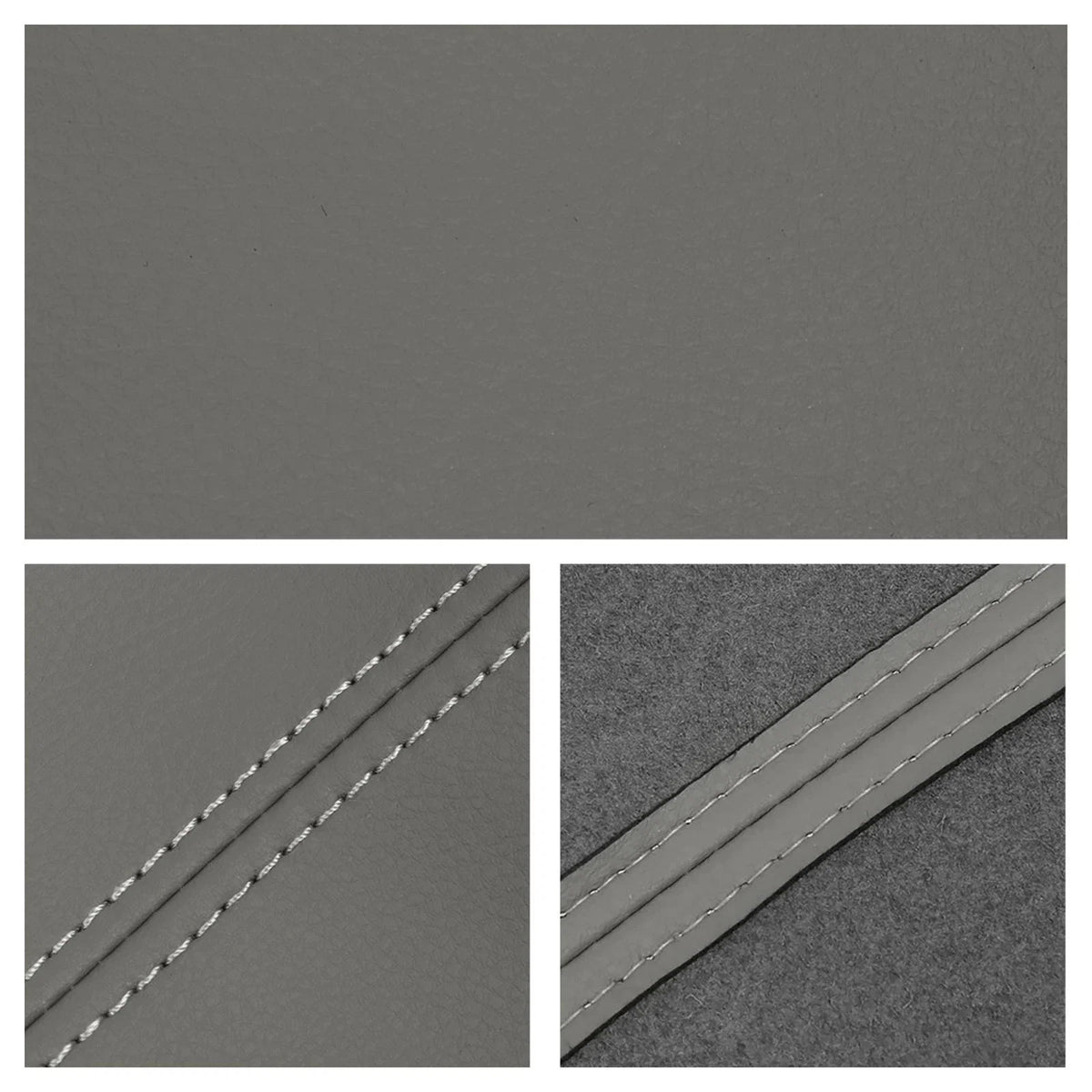 Pair Front Door Panels Armrest Covers Gray for Honda Civic Sedan (2006–2011)