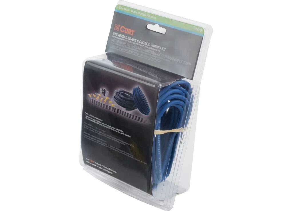 Curt 51500 Universal Trailer Brake Control Wiring Kit with Circuit Breaker