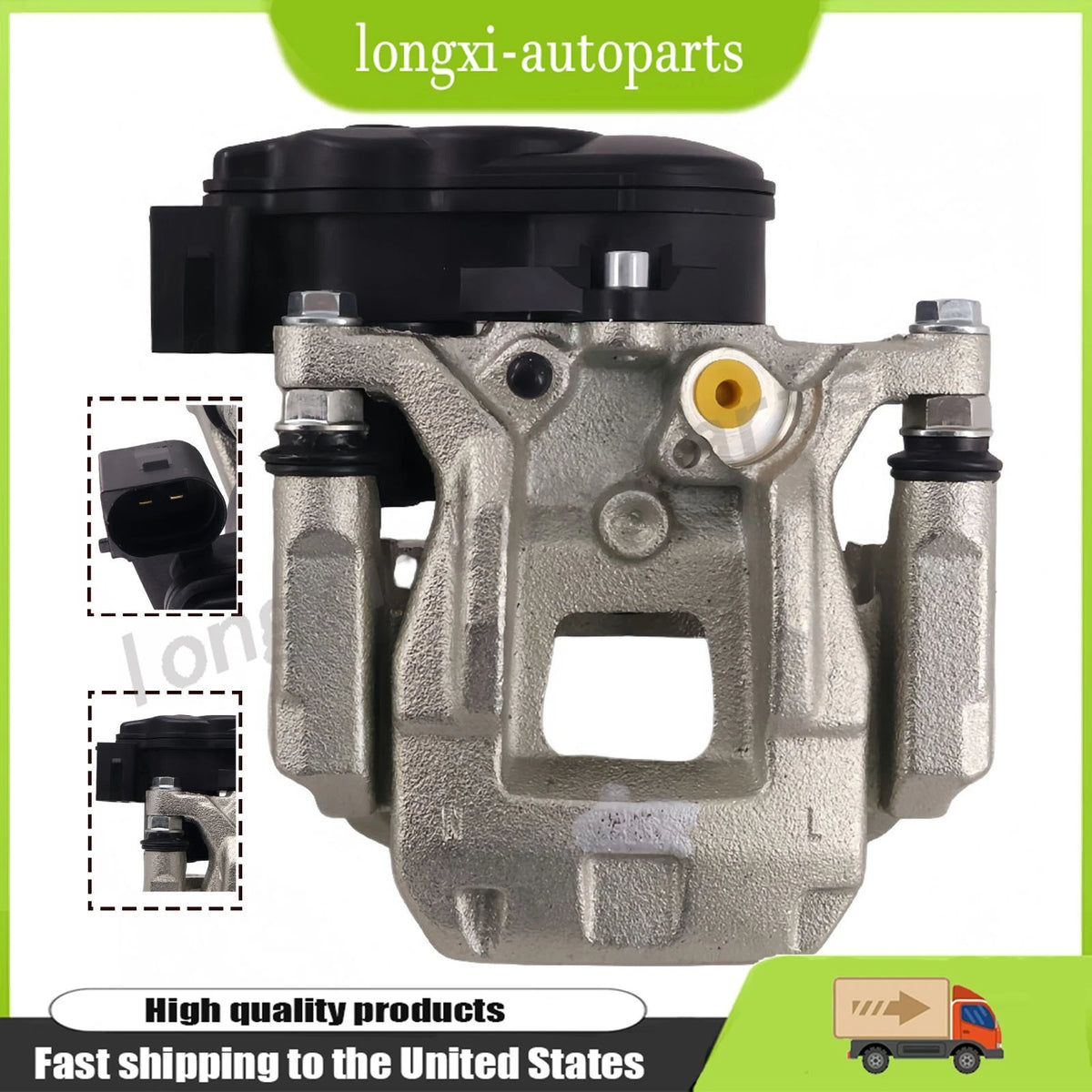 Left Side Rear Brake Caliper for Nissan Altima (2019–2025) D4010-6CA3B, 44011-6CA2C