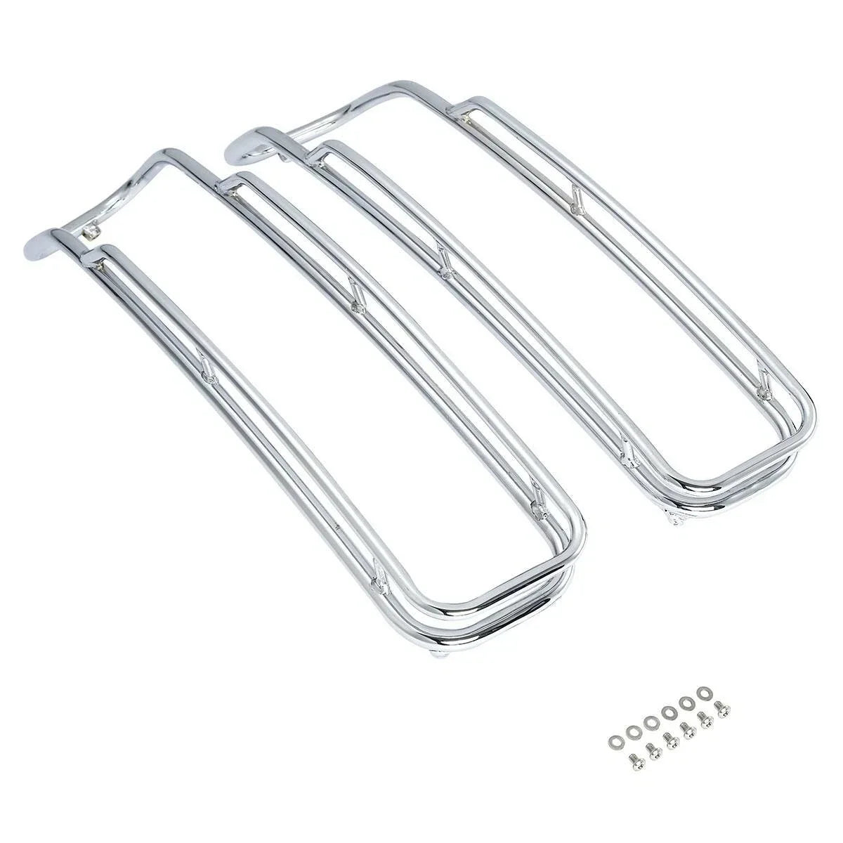 Saddlebag Lid Top Rails Trim Rack Guards for Harley Street Road Glide (2014–2024)