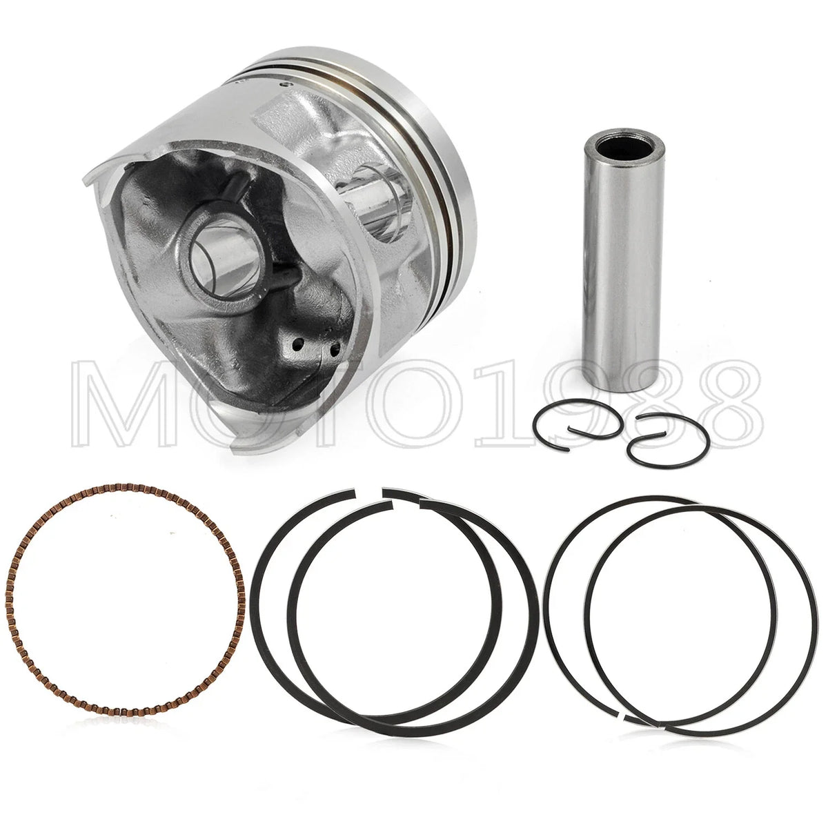 Top End Piston Gasket Kit Oversize 0.50mm for Yamaha Golf Cart G14 (1995–1996)