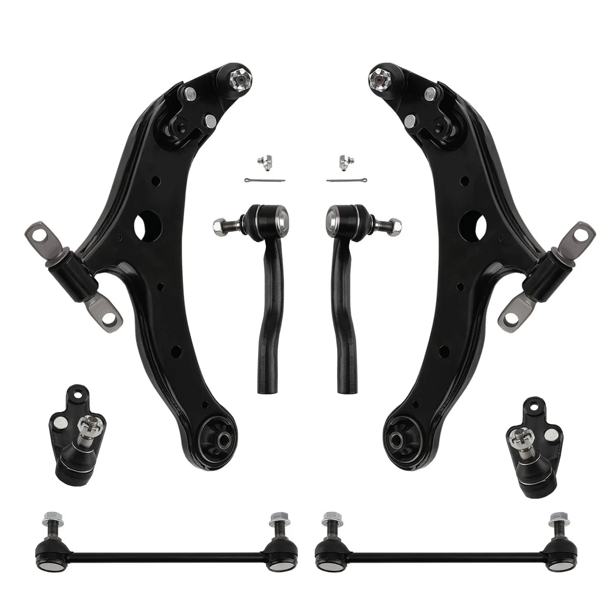 Front Lower Control Arm Ball Joints Tie Rod for Toyota Avalon Camry (2013–2018)